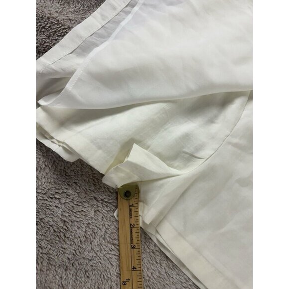 ZARA Women’s LINEN BLEND CUT OUT JUMPSUIT DRESS Size M New - Picture 9 of 15